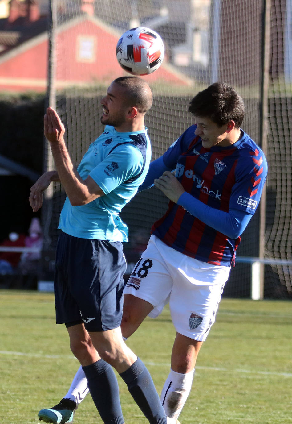 Encuentro de la tercera división entre la Granja y la Gimnástica 