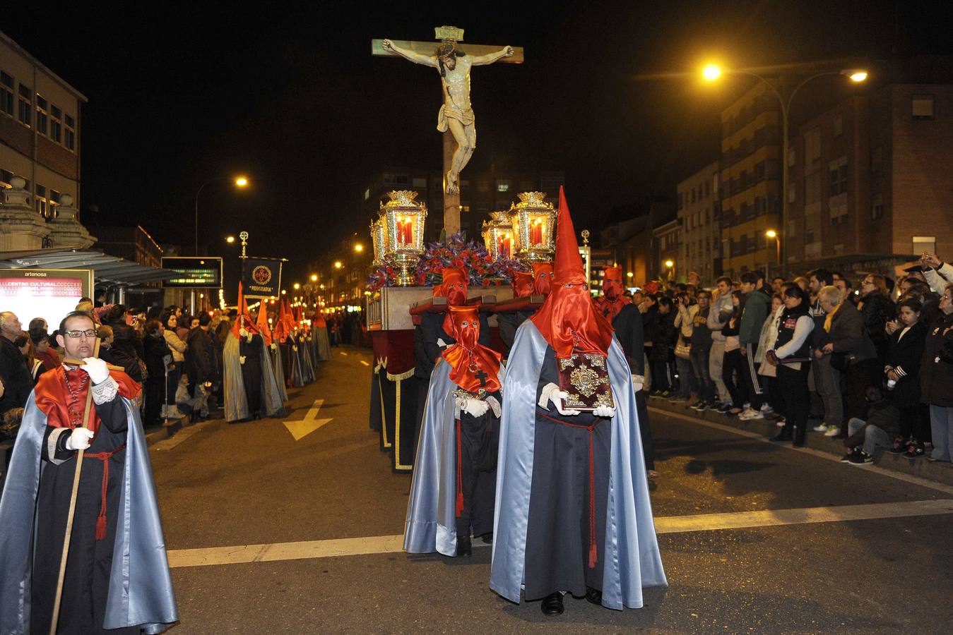 2014. Procesión de la Exaltación de la Cruz y Señora de los Dolores.