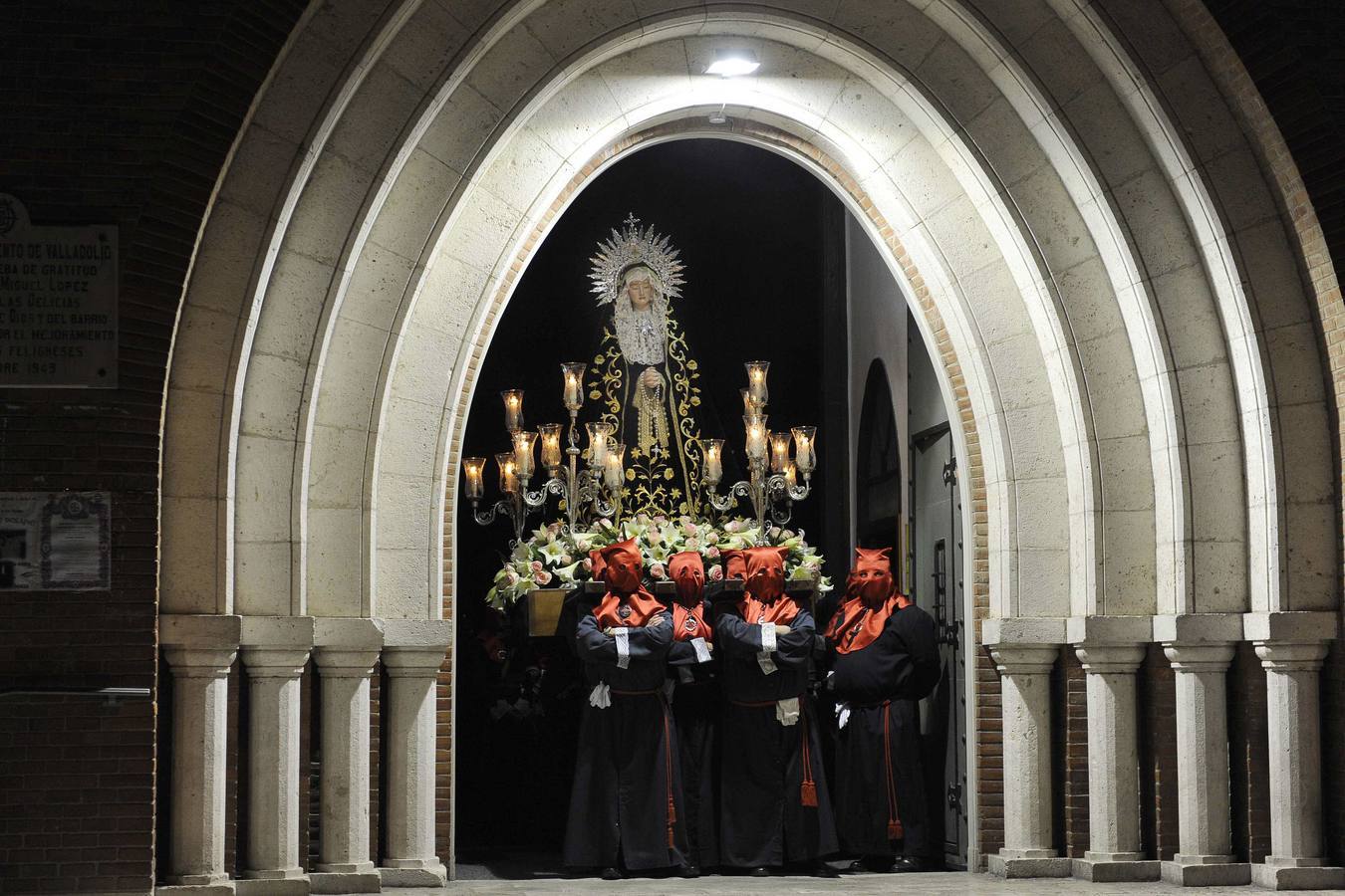 Las mejores imágenes del Viernes de Dolores en Valladolid