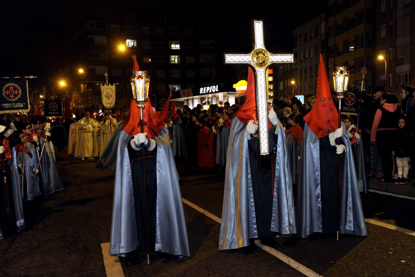 2016. Procesión de la Exaltación de la Cruz y Señora de los Dolores.