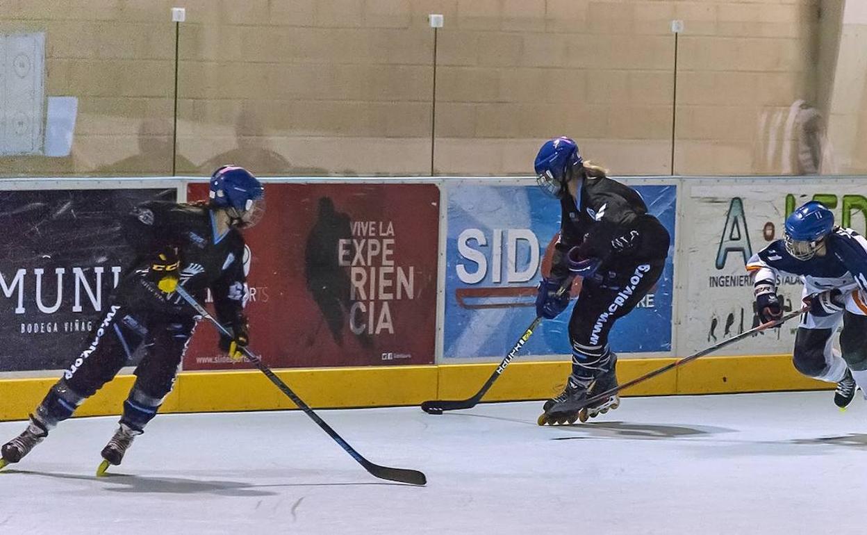 Imagen de un partido del Munias Panteras. 