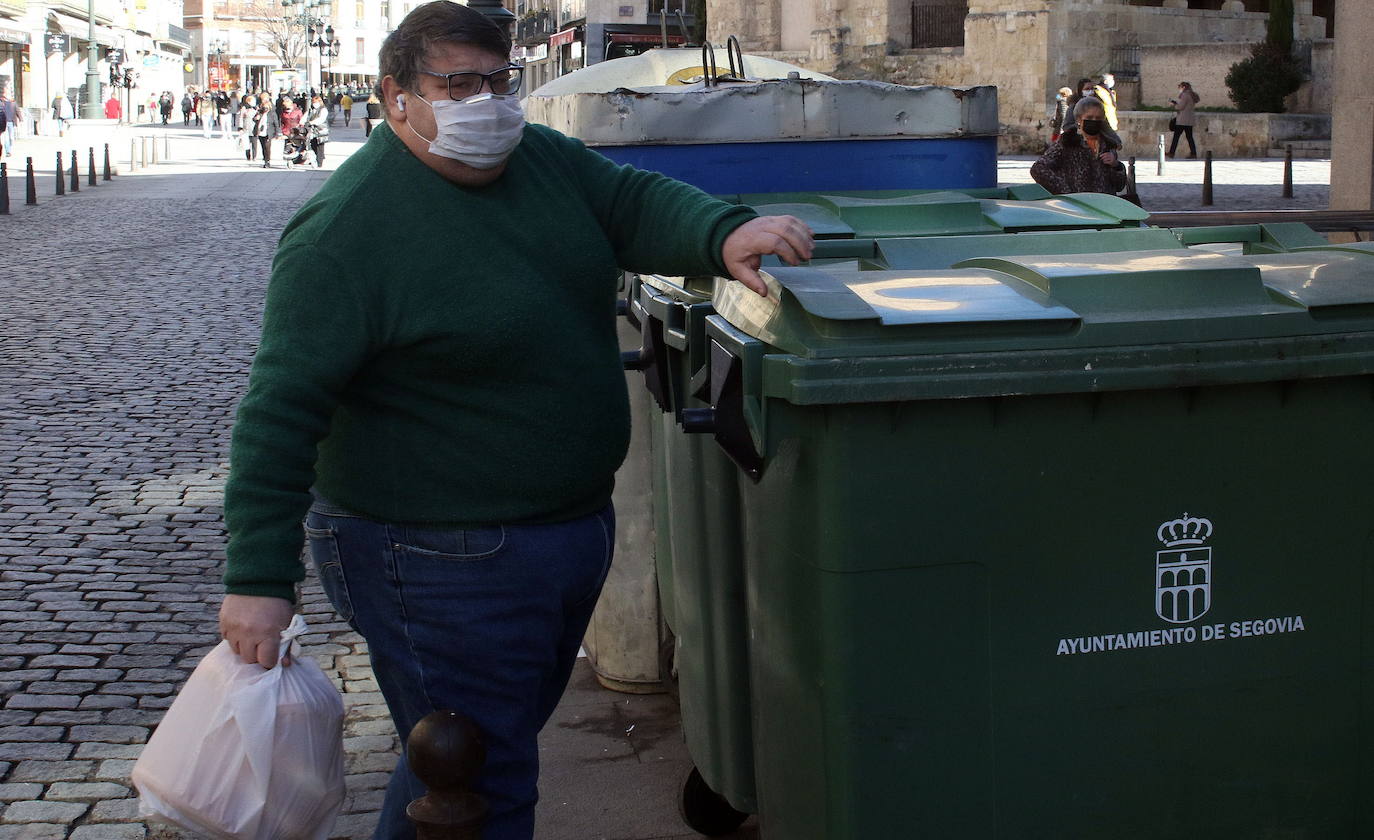 Medio Ambiente comenzará a renovar los contenedores de Segovia a partir de la próxima semana