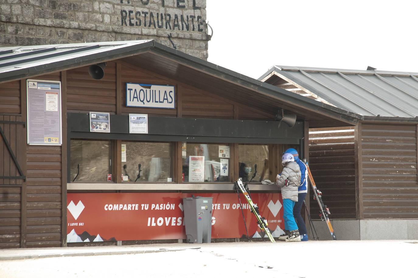 Ültimo día en las pistas de Navacerrada 