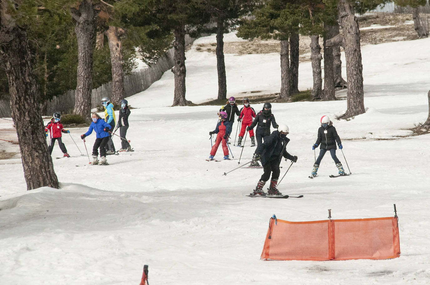 Ültimo día en las pistas de Navacerrada 