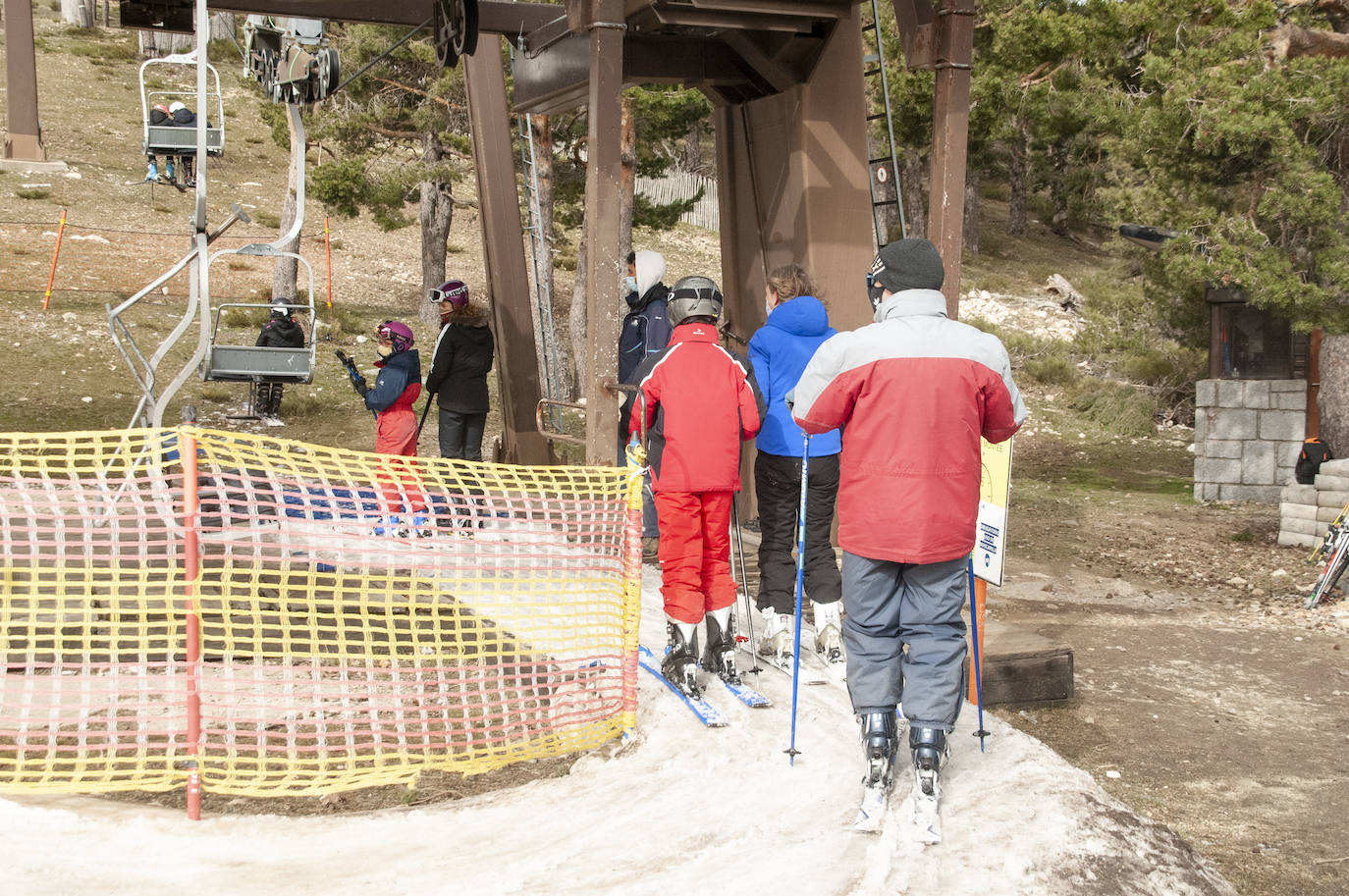 Ültimo día en las pistas de Navacerrada 