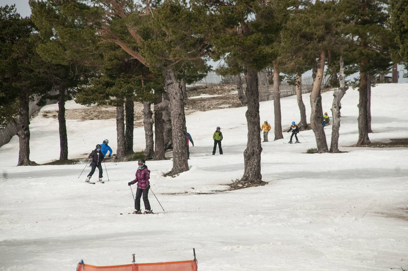 Ültimo día en las pistas de Navacerrada 