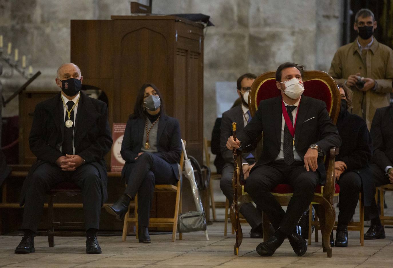 El padre Víctor Herrero de Miguel de la Orden de los Hermanos Menores de los Capuchinos ha sido el encargado del Sermón este Viernes Santo