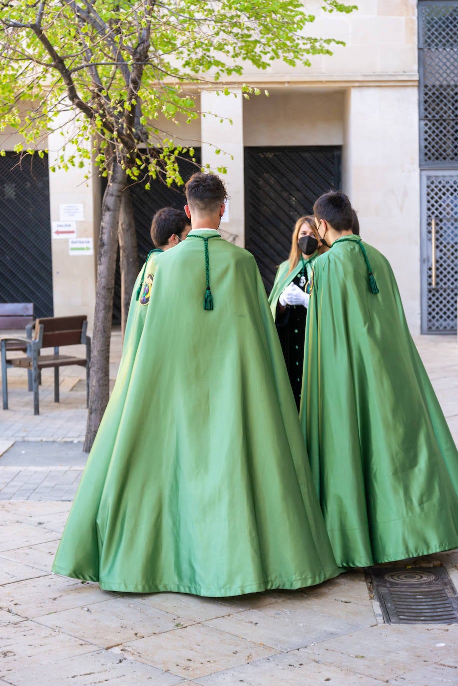 Fotos: El Rompimiento del Velo cierra la Semana Santa en Palencia