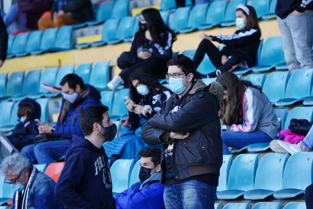 Aficionados del Salamanca en el Helmántico