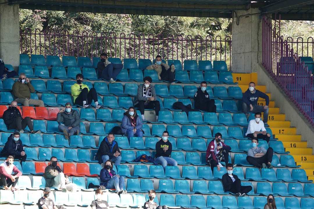 Aficionados del Salamanca en el Helmántico