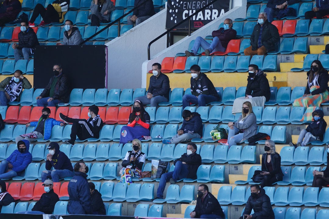 Aficionados del Salamanca en el Helmántico