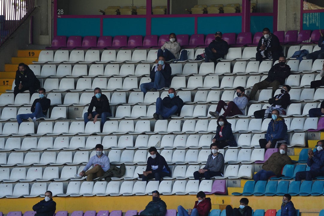 Aficionados del Salamanca en el Helmántico