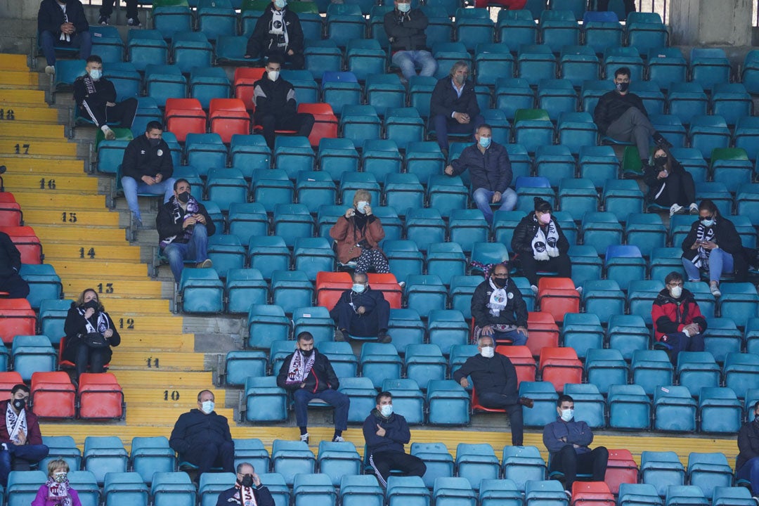 Aficionados del Salamanca en el Helmántico