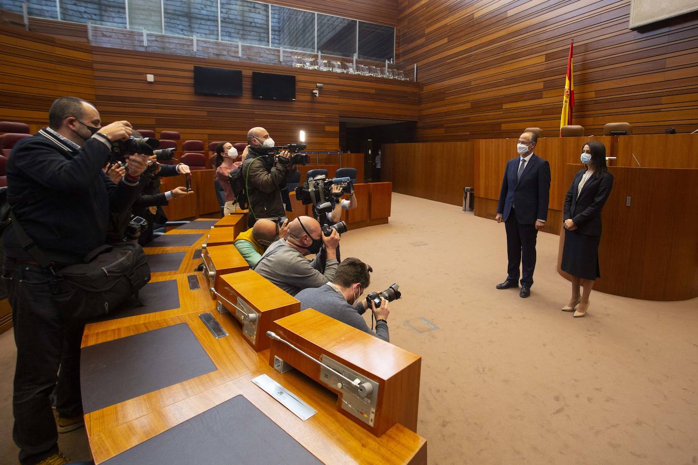 Inés Arrimadas visita Castilla y León. 