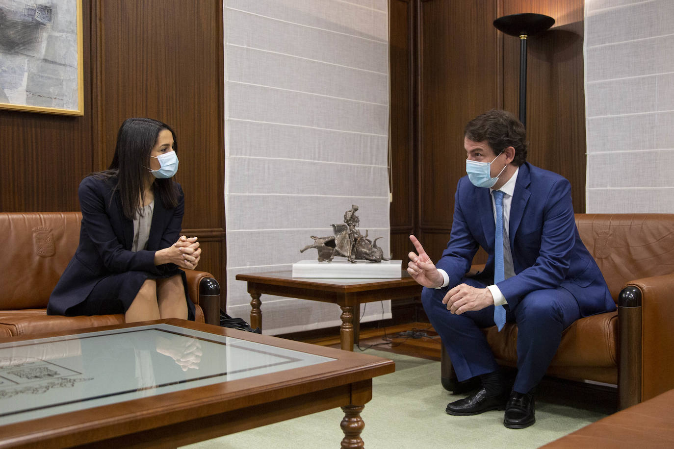 Inés Arrimadas visita Castilla y León. 