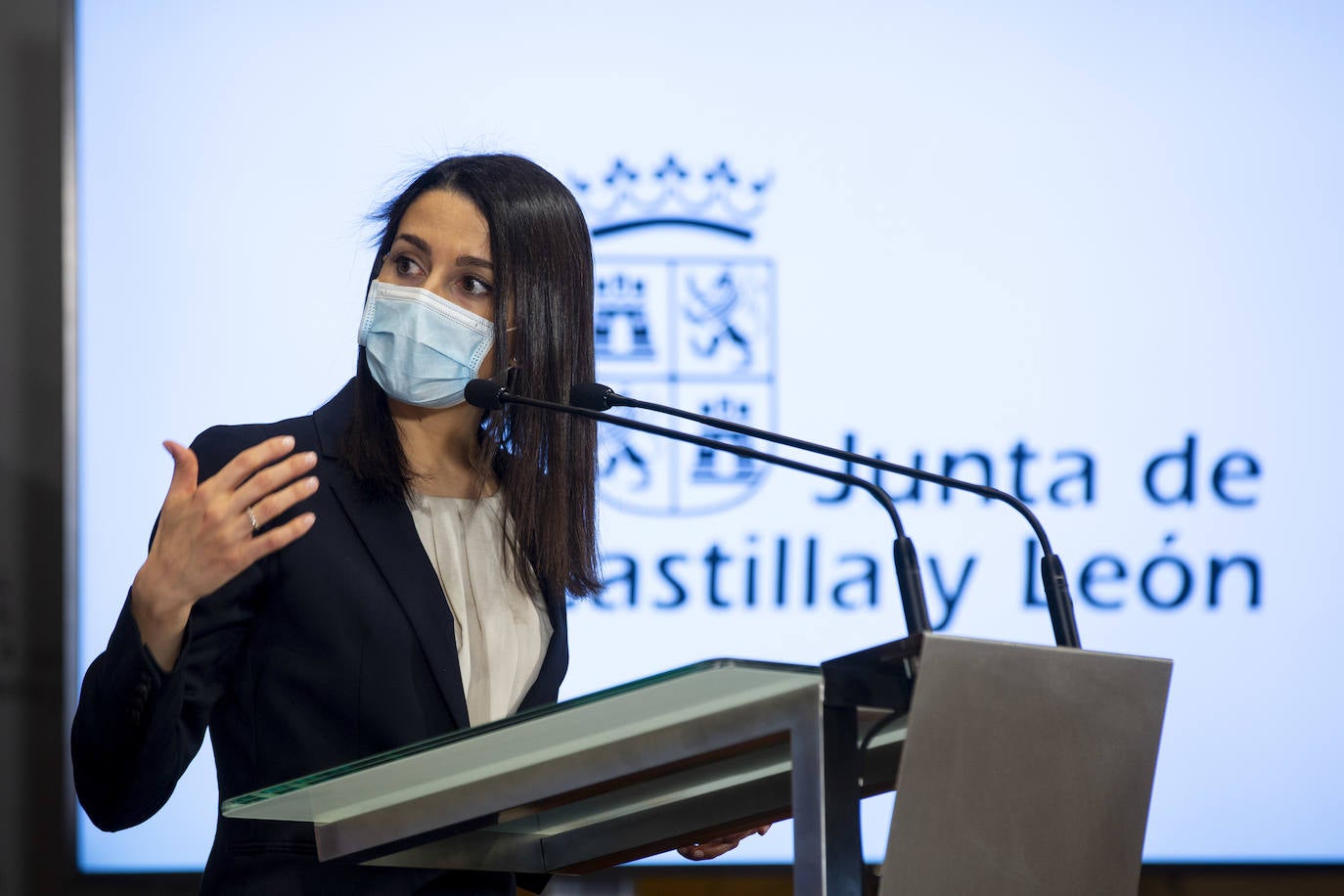 Inés Arrimadas visita Castilla y León. 