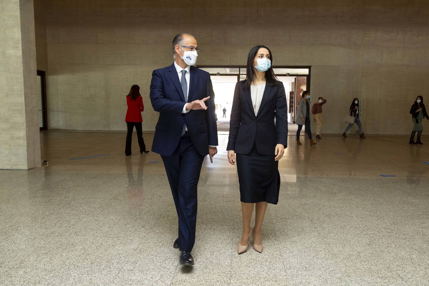 Inés Arrimadas visita Castilla y León. 