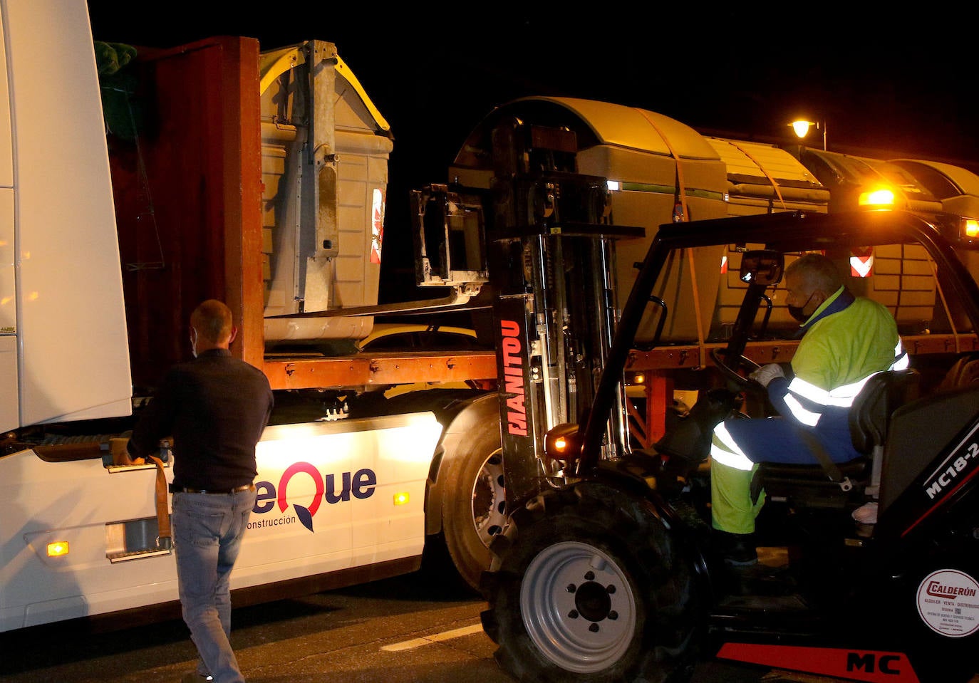 Renovación de los contenedores en Segovia 