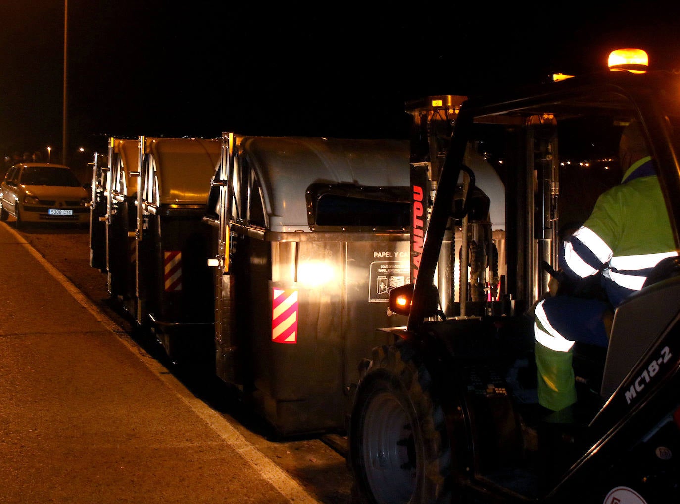 Renovación de los contenedores en Segovia 