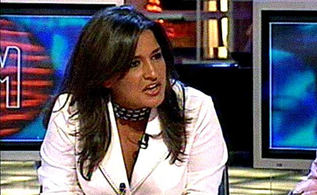 Aída Nizar en su etapa en Crónicas Marcianas. 