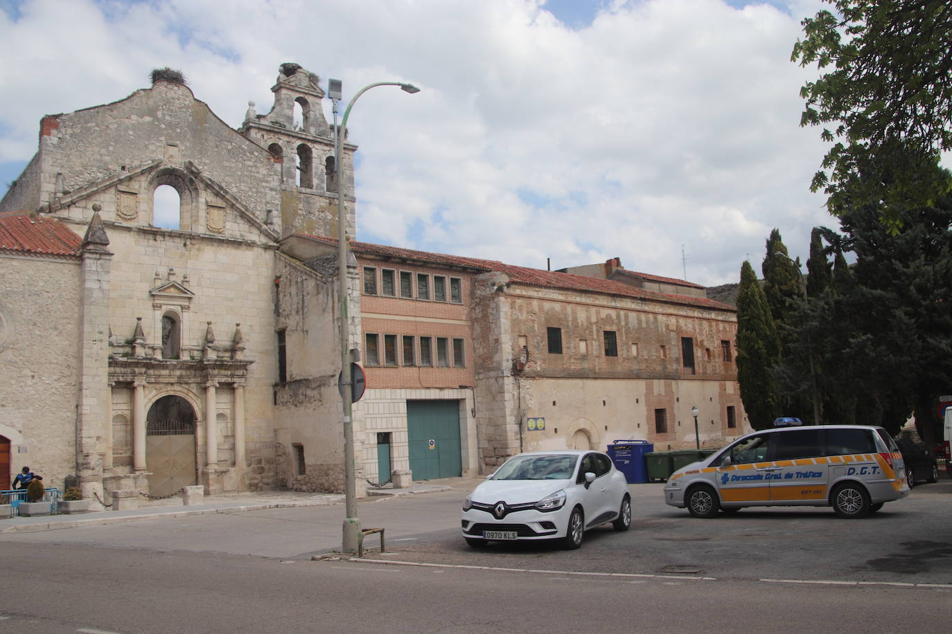 Plaza de la Soledad en Cuéllar..
