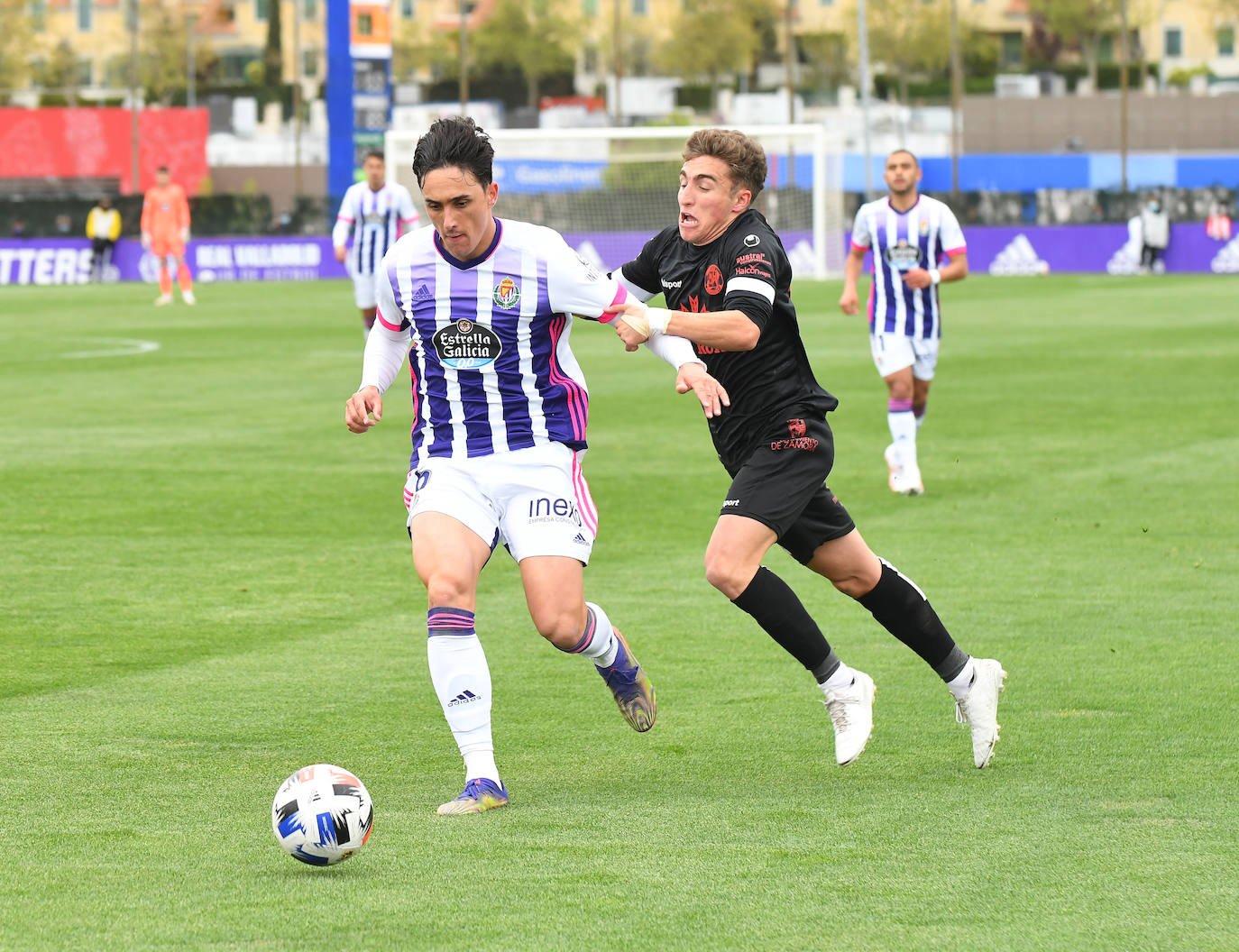 Así se ha jugado el encuentro entre el Valladolid-Promesas y el Zamora