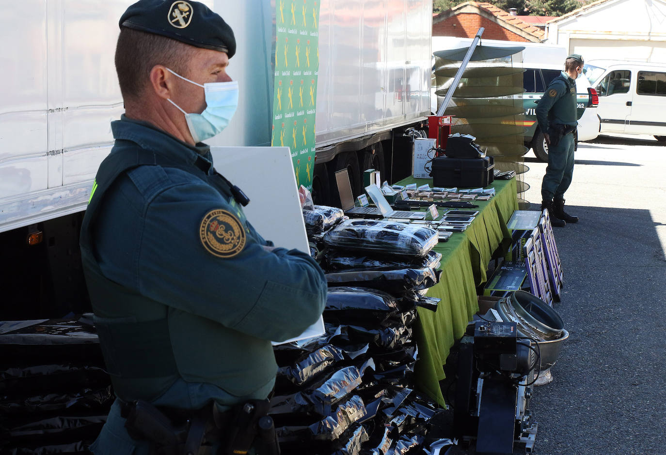 Operación antidroga en Segovia 