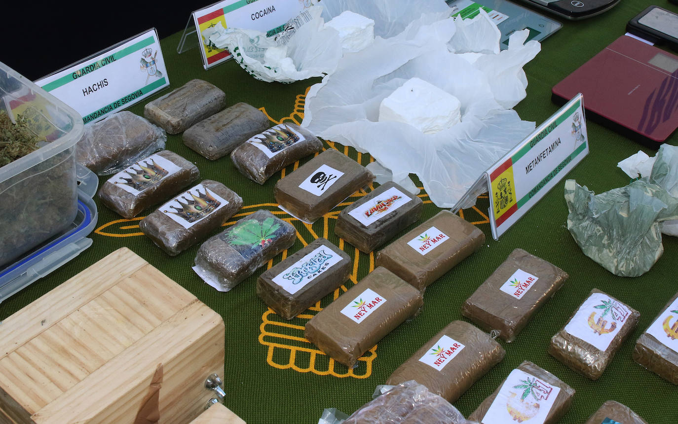 Operación antidroga en Segovia 