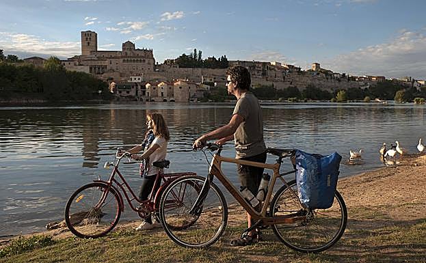 Descanso junto al Duero en Zamora.
