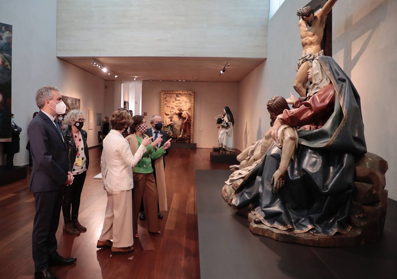 Fotos: Carmen Calvo visita el Museo Nacional de Escultura de Valladolid