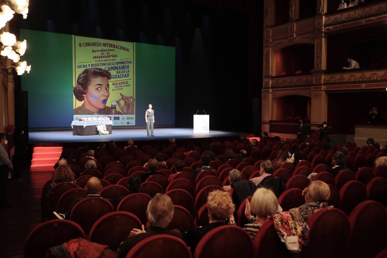 Fotos: Gala homenaje de la segunda edición de &#039;Territorios de la Memoria&#039; en el Teatro Calderón de Valladolid