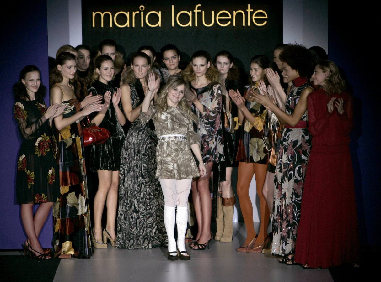 2007. En la Pasarela Cibeles Fashion Week, en Madrid.