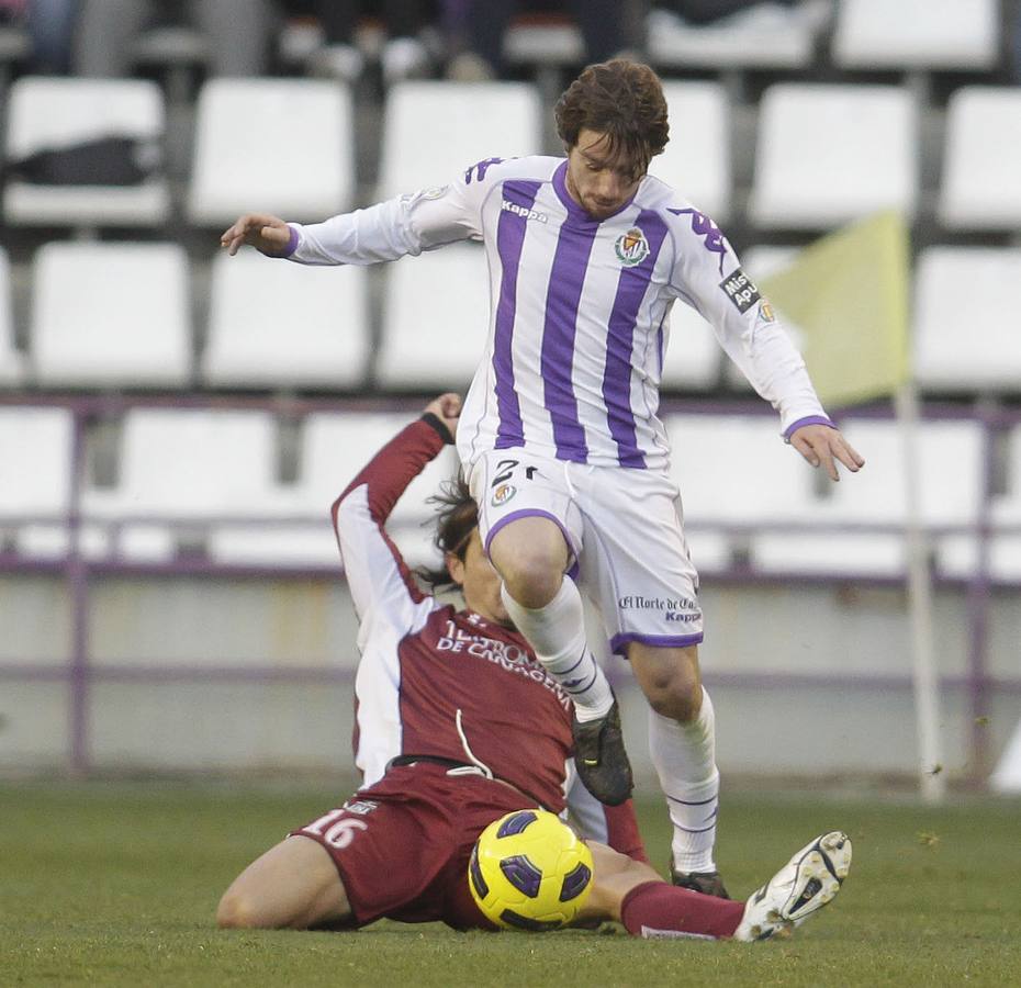 28.11.10 En el partido entre el Real Valladolid y el Cartagena.