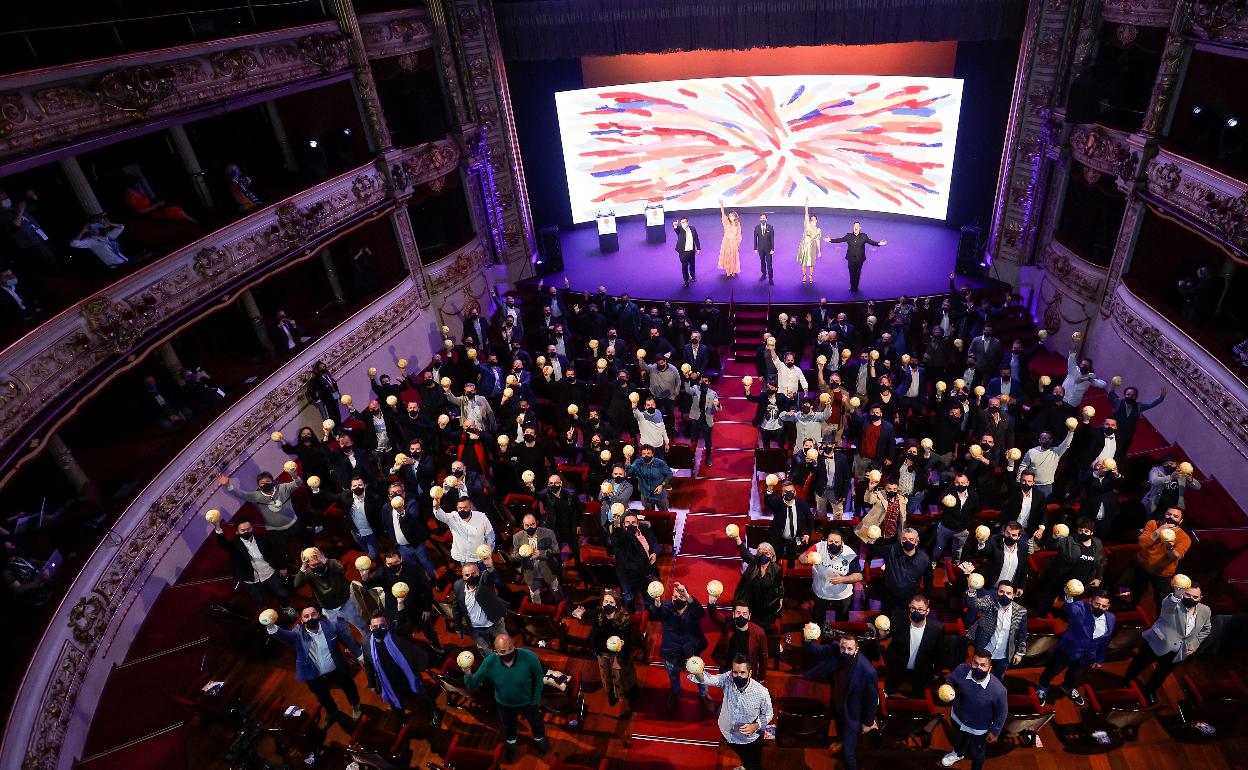 Gala de la Guía Repsol celebrada esta semana en San Sebastián. 