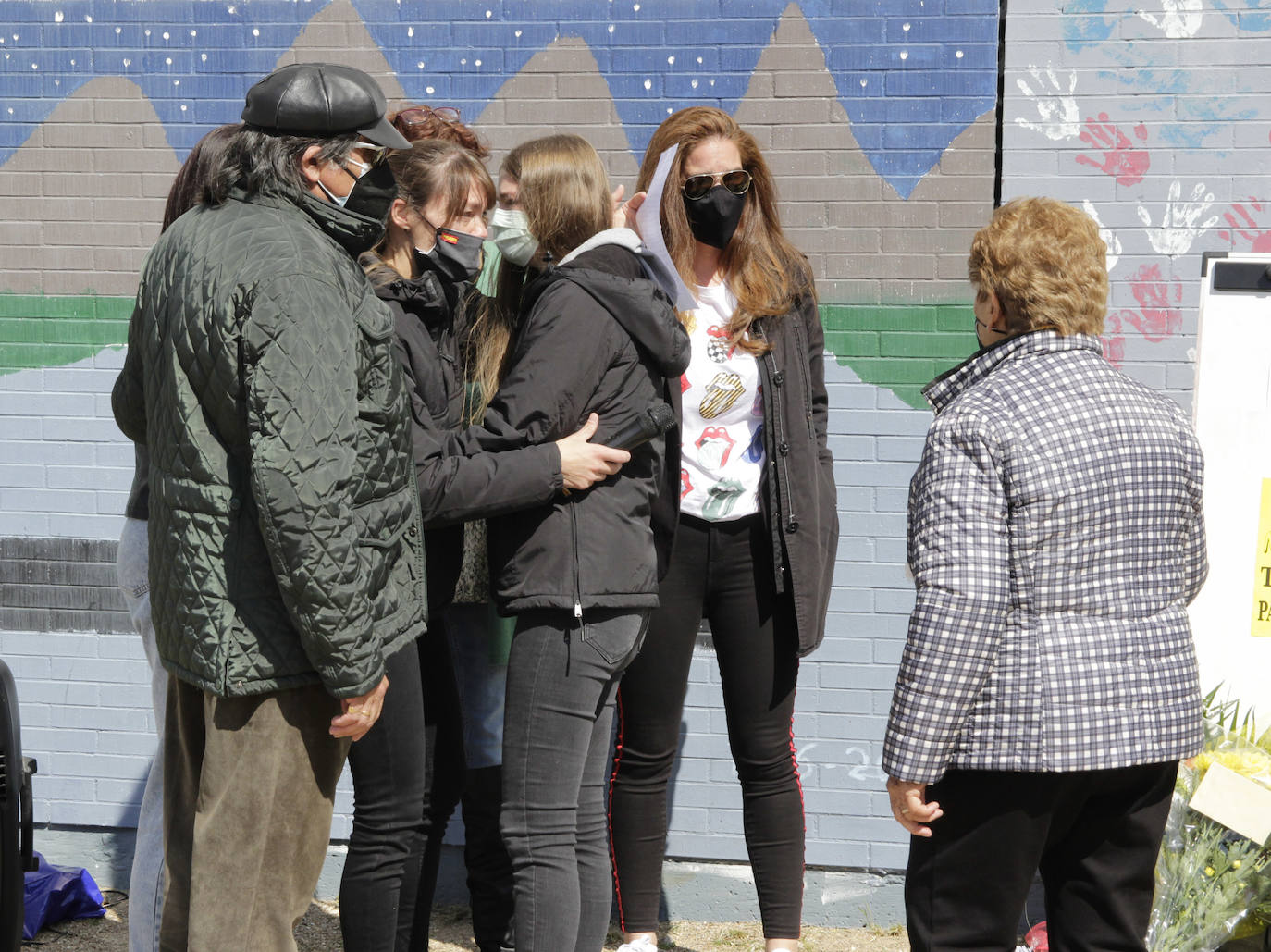 Fotos: Homenaje a David Hernández en Laguna de Duero