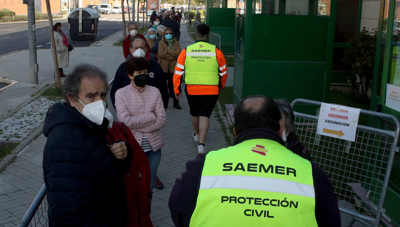 Jornada de vacunacion masiva en Segovia 