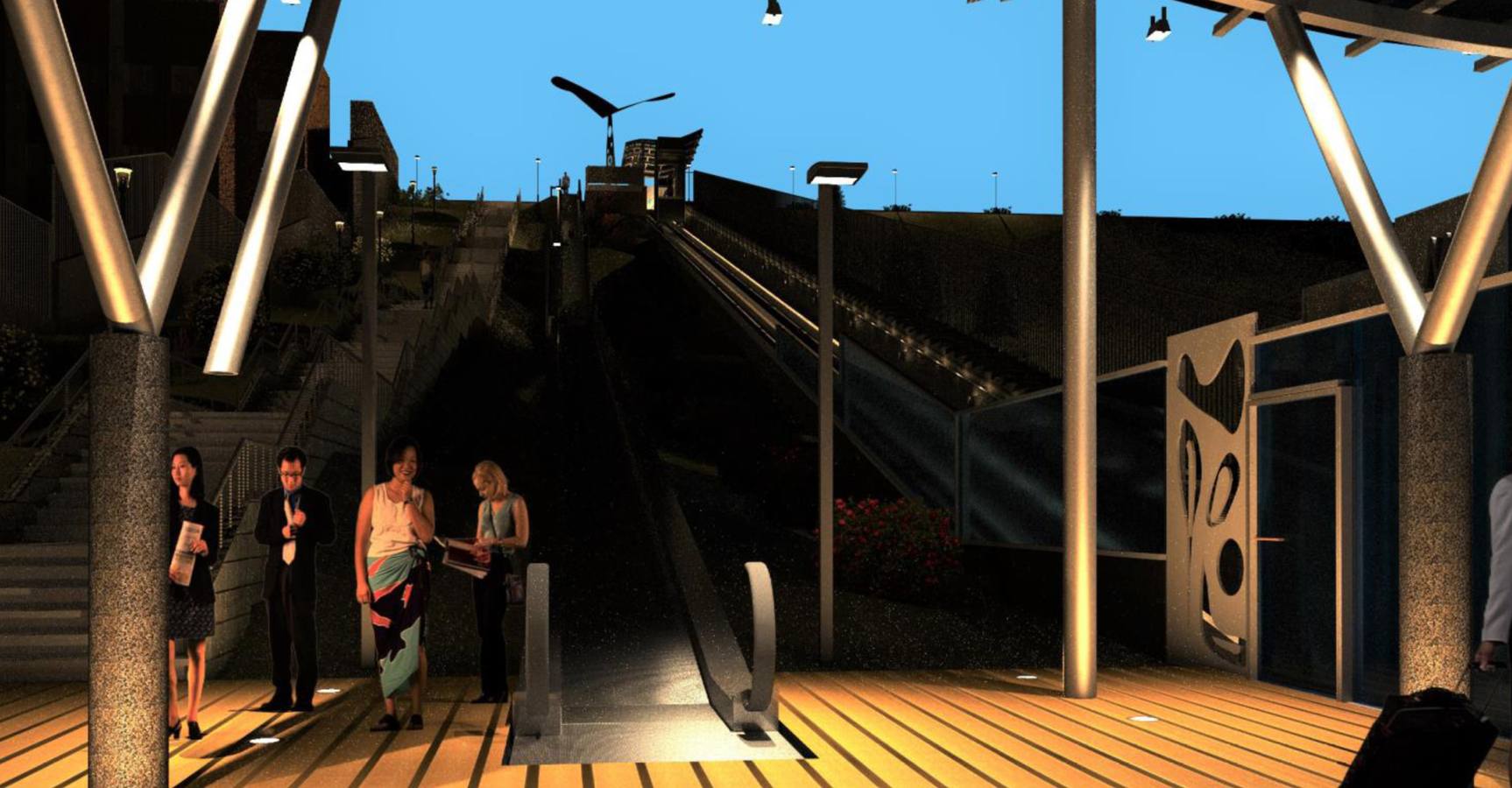 Fotos: Así será el primer ascensor urbano de Valladolid, que se instalará en Parquesol