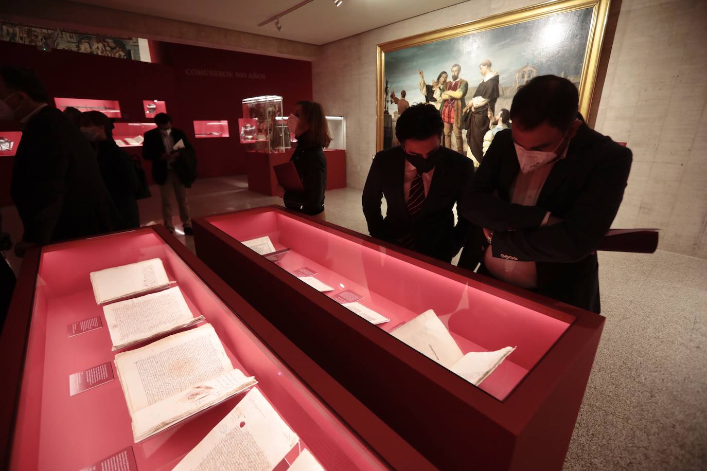 Las Cortes de Castilla y León acogen la exposición: 'Comuneros. 500 años' con motivo del quinto centenario del levantamiento. 