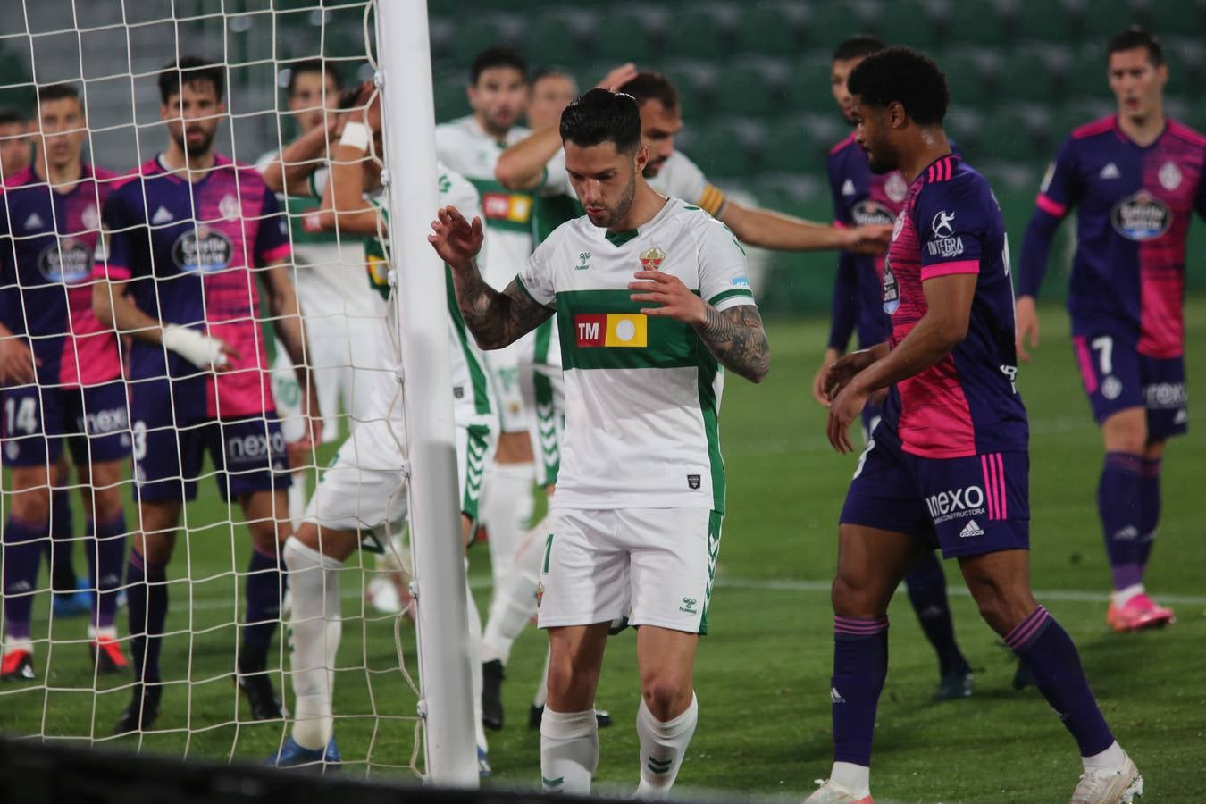 Fotos: El Real Valladolid empata en Elche (1-1)