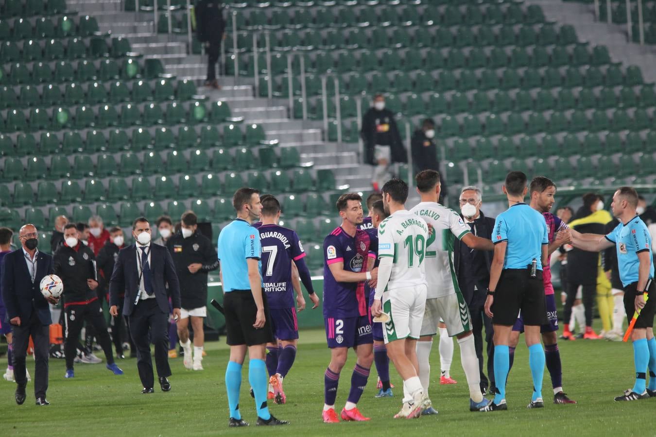 Fotos: El Real Valladolid empata en Elche (1-1)