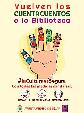 Cartel anunciador de los cuentacuentos