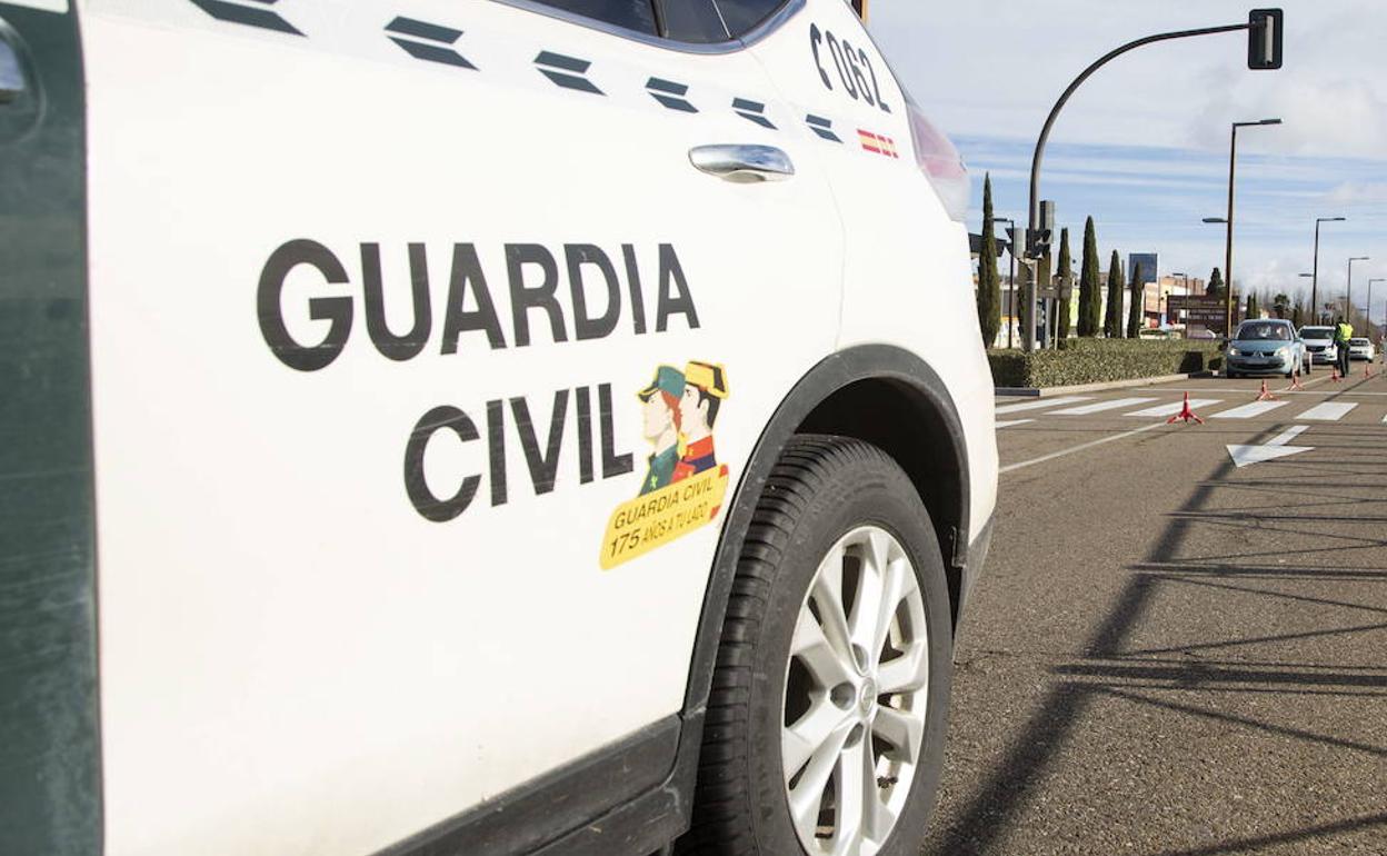 Imagen de archivo de un vehículo de la Guardia Civil. 