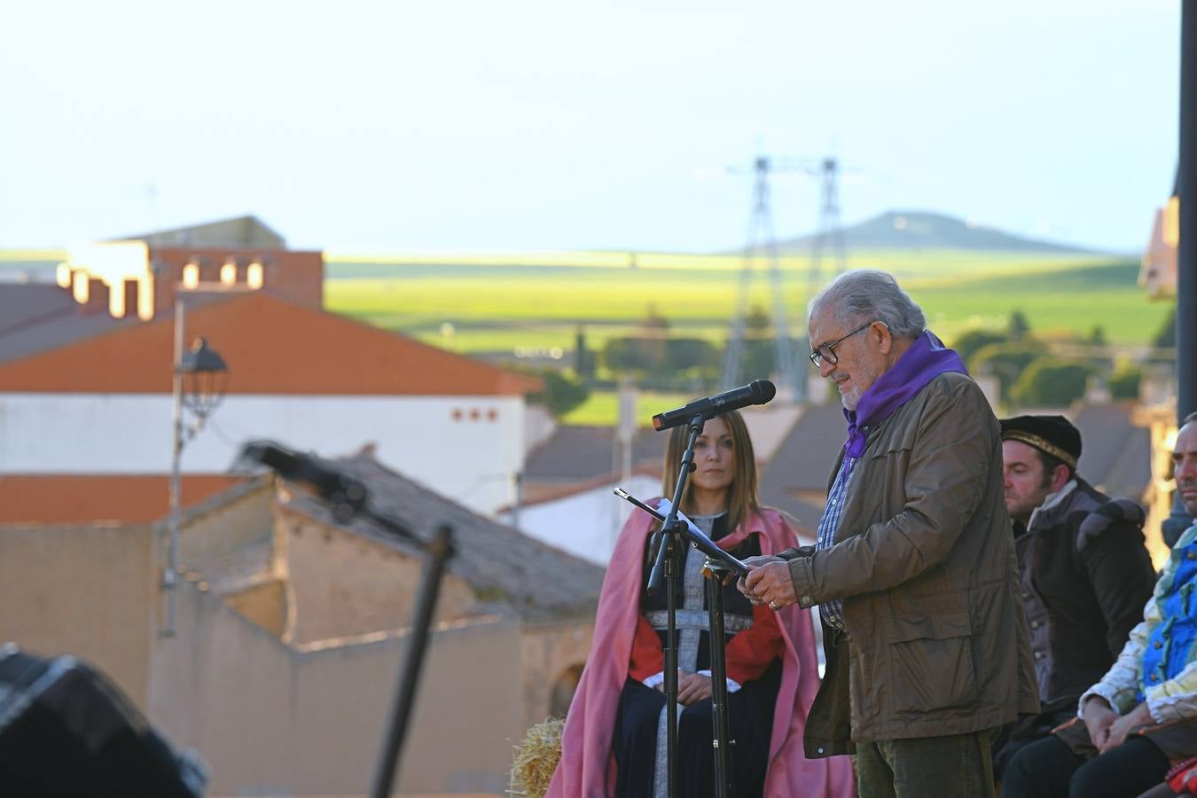 Fotos: Vigilia en Villalar en recuerdo a la última noche de los comuneros