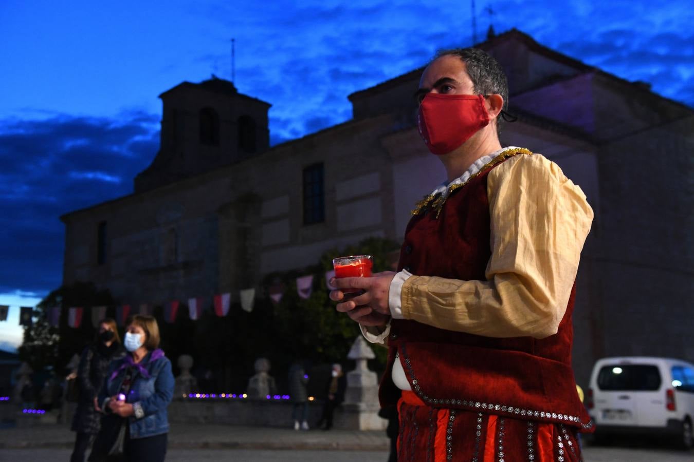 Fotos: Vigilia en Villalar en recuerdo a la última noche de los comuneros