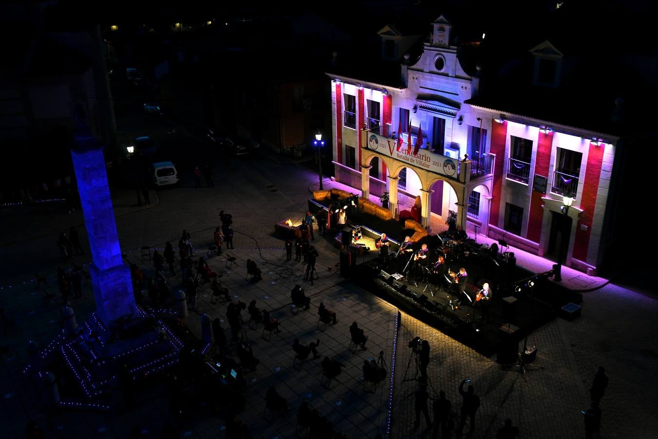 Fotos: Vigilia en Villalar en recuerdo a la última noche de los comuneros