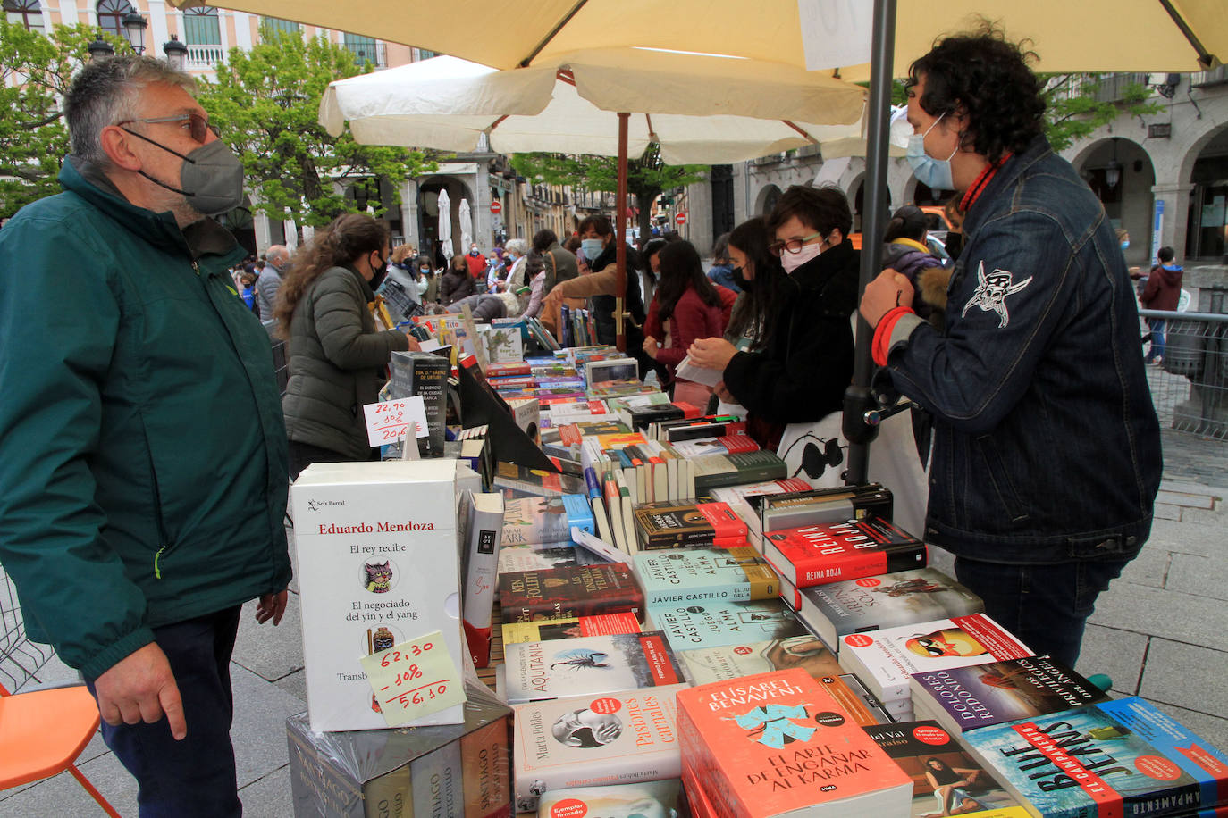 Actos en Segovia con motivo del Día del Libro.