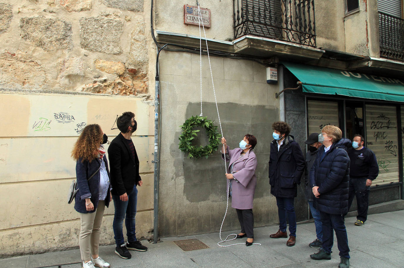 Actos en Segovia con motivo del Día del Libro.