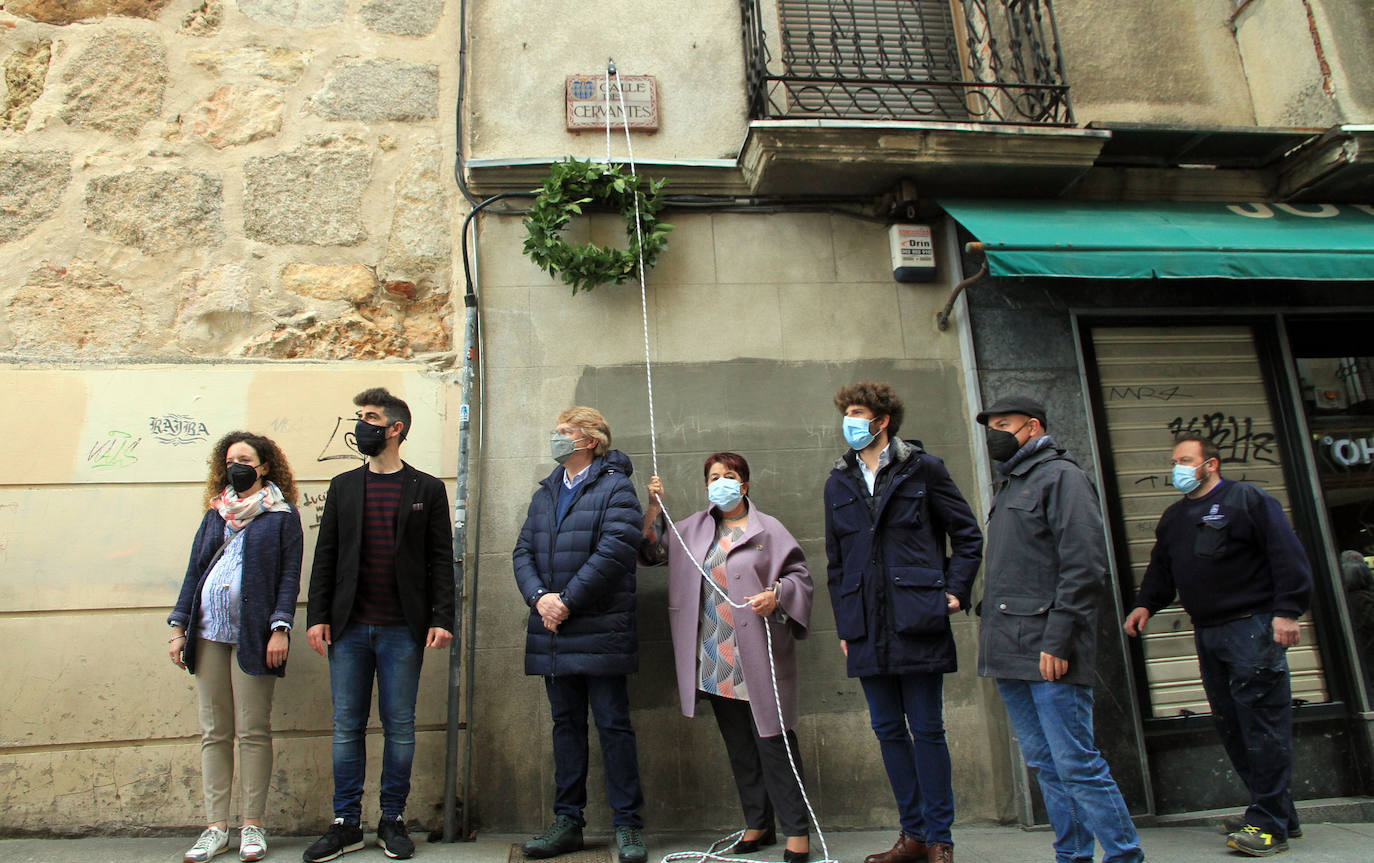 Actos en Segovia con motivo del Día del Libro.