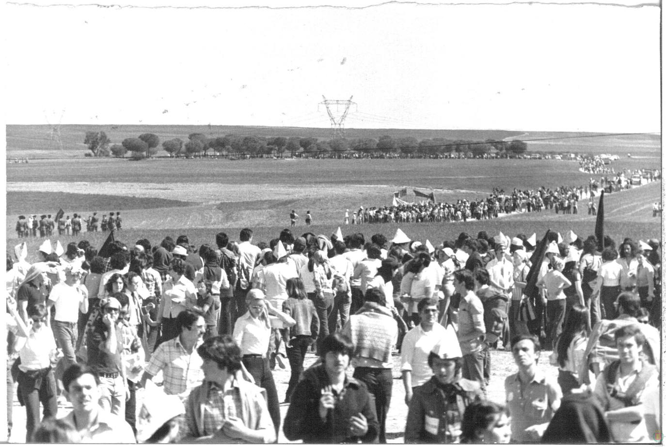 Las primeras citas en la campa de Villalar 