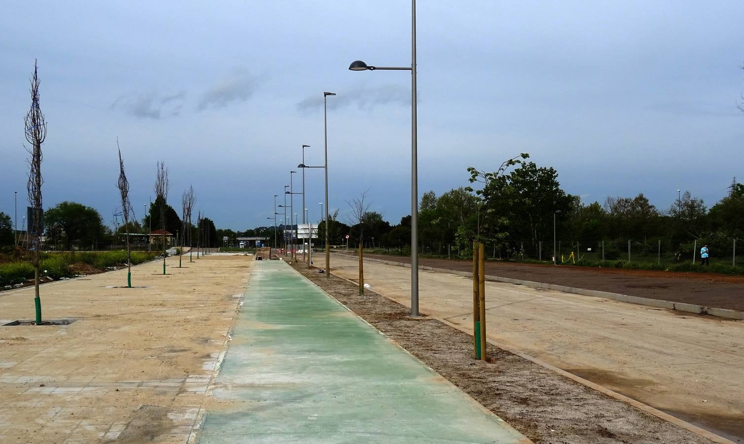 Fotos: Obras de reforma del Camino Viejo de Simancas